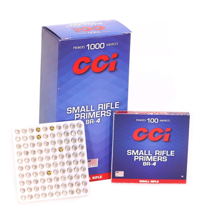 CCI Small Rifle Bench Rest Primers #BR4 Box of 1000 - Deals