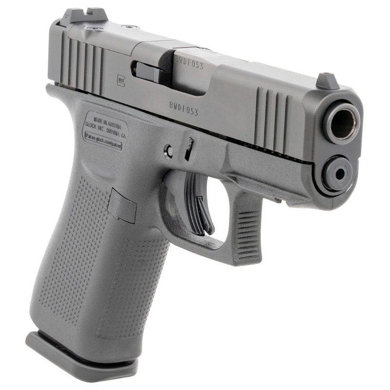 Glock Model 43X 9mm MOS 3.41″ 10+1 Rounds Black MOS Ready Slide w/