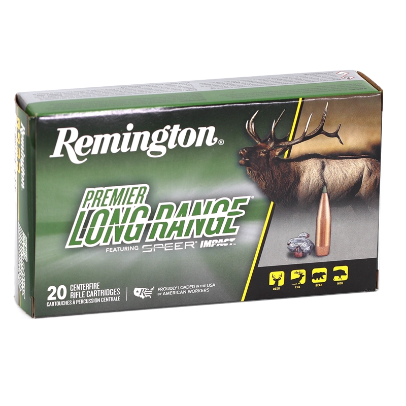 Remington Long Range 300 Winchester Magnum Ammo 190 Grain Speer Impact - RLR300W