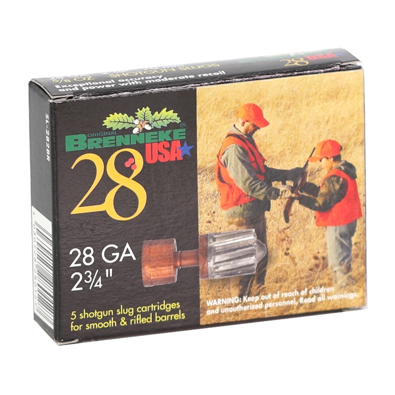 Brenneke USA 28 Gauge Ammo 2 3/4