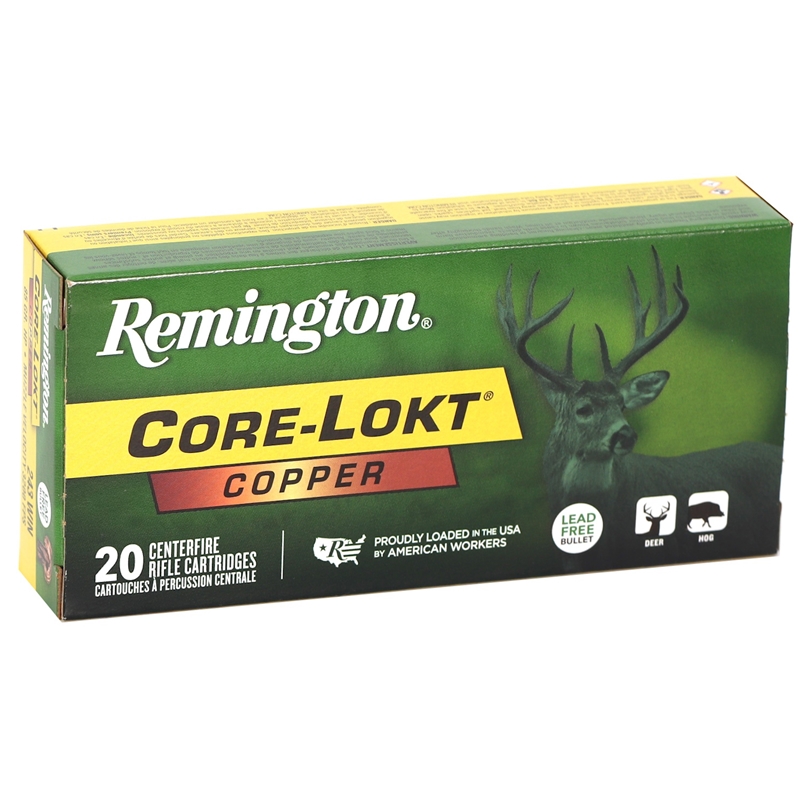 Remington Core-Lokt Copper 243 Winchester Ammo 85 Grain Hollow Point - R27856