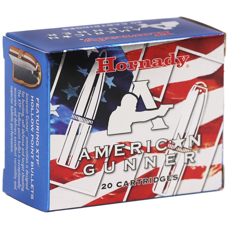 Hornady American Gunner 10mm Auto Ammo 155 Grain XTP Jacketed