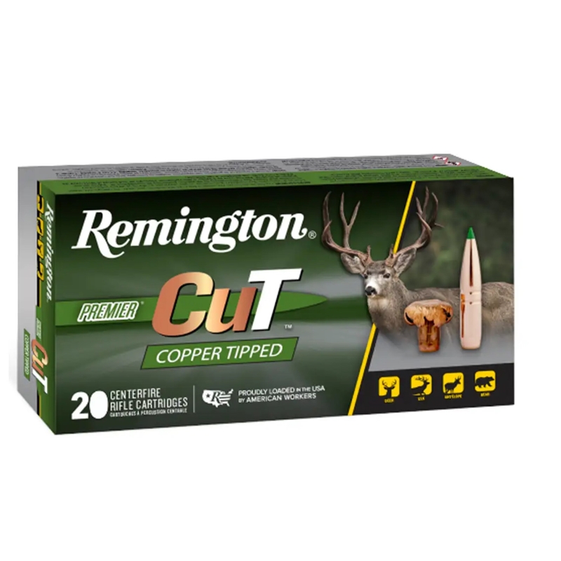 Remington Premier CuT 7 Precision Rifle Cartridge (PRC) Ammo 160 Grain Polymer Tip - R22342