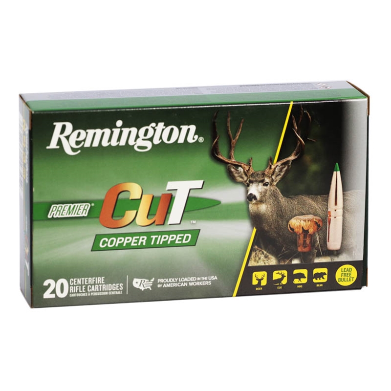 Remington Premier CuT 300 Winchester Magnum Ammo 180 Grain Copper Tipped - R22345