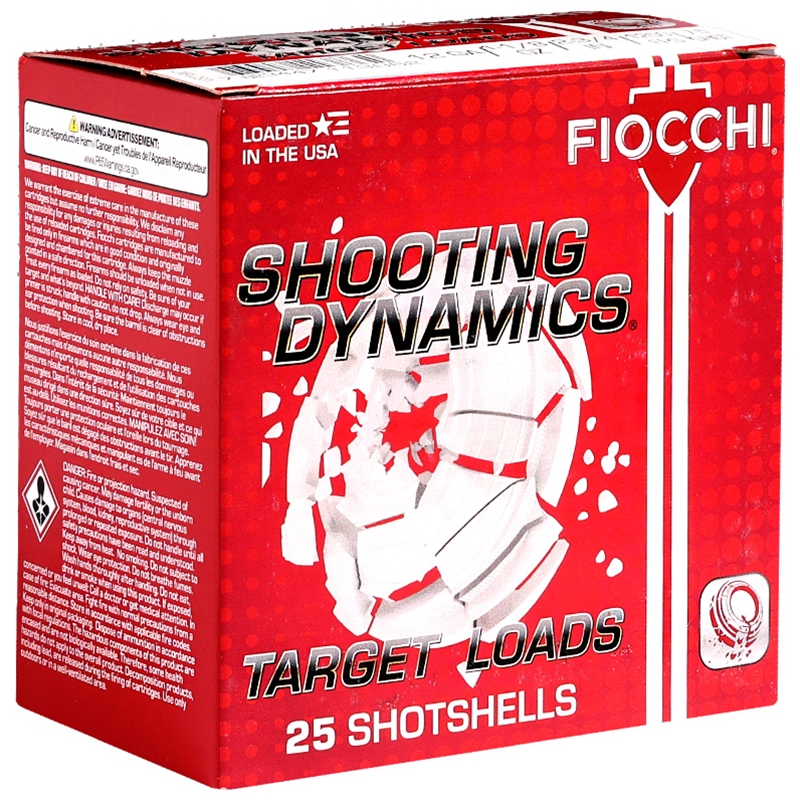 Fiocchi Shooting Dynamics 12 Gauge Ammo 2-3/4