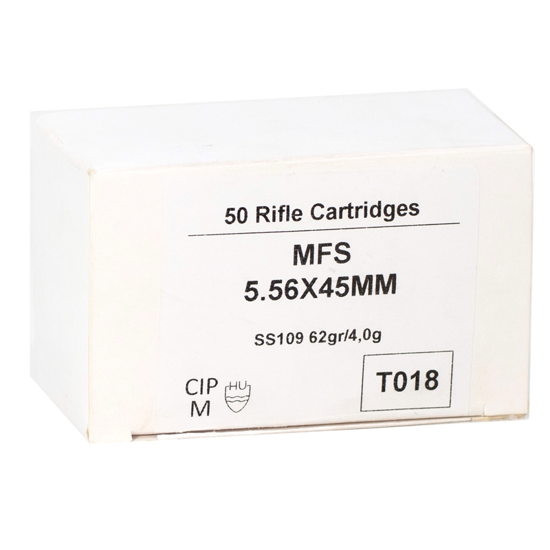 Ruag MFS 5.56x45mm SS109 Ammo 62 Grain Full Metal Jacket - MFS55645