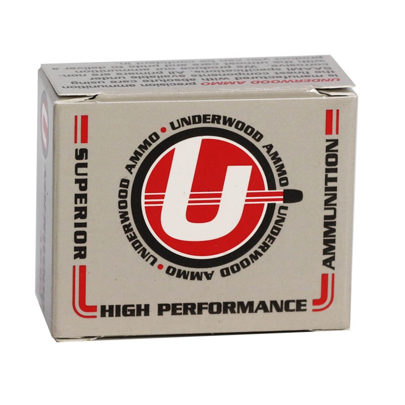 Underwood Black Cherry Coated 9mm Luger +P Ammo 147 Grain Hi-Tech Coated Hard Cast - 719