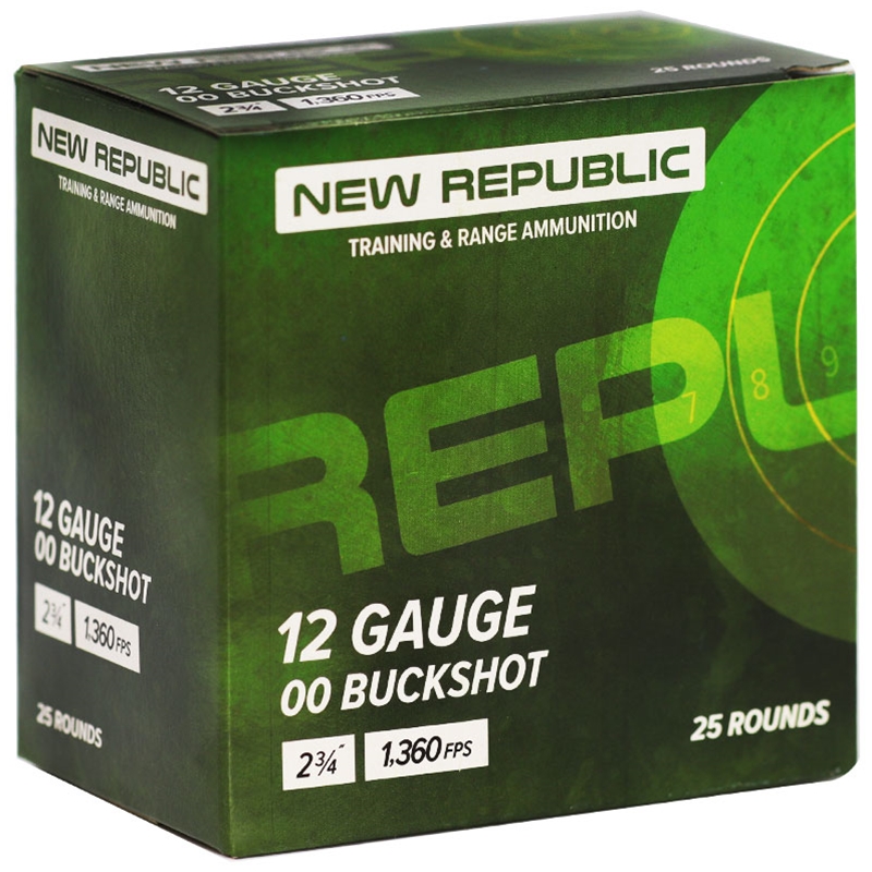 New Republic 12 Gauge Ammo 2 3/4