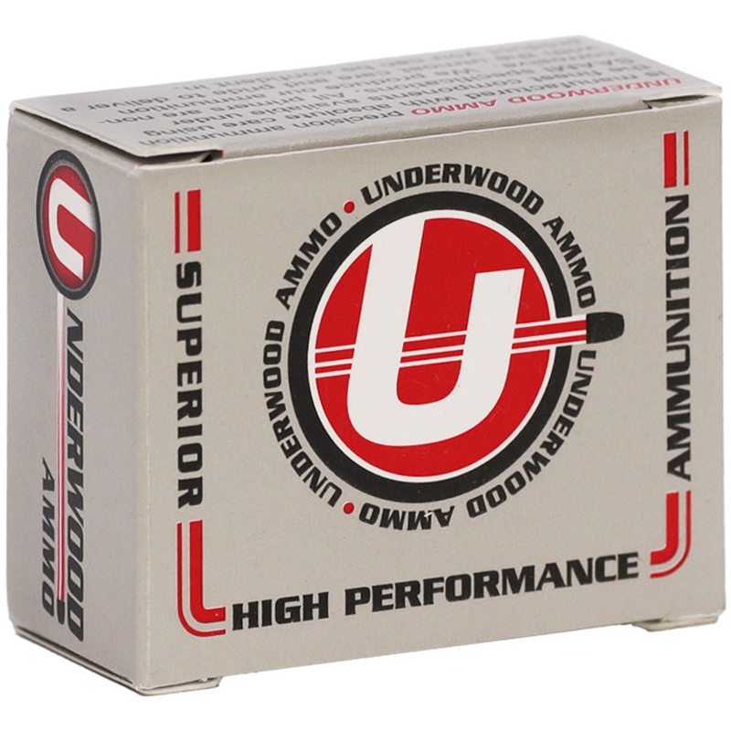 Underwood 9mm Luger + P Ammo 124 Grain Jacketed Hollow Point - 134