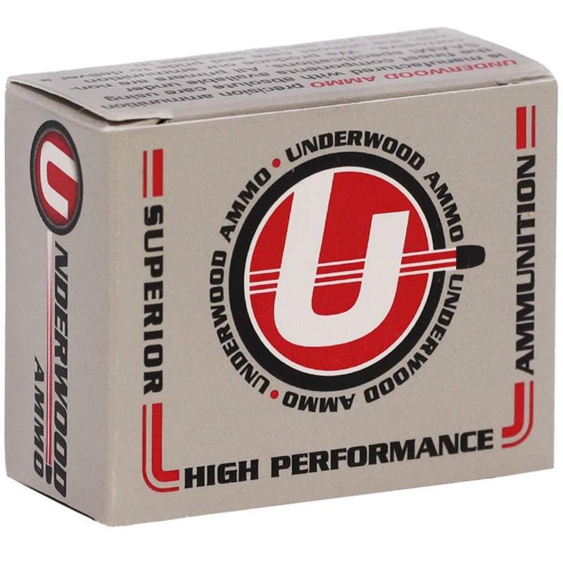 Underwood Sporting 9mm Luger + P Ammo 115 Grain Jacketed Hollow Point - 130