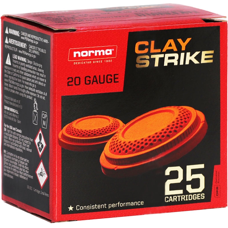 Norma Claystrike 20 Gauge Ammo 2 3/4