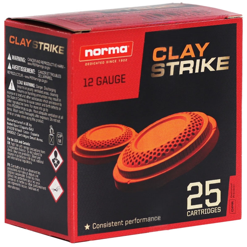 Norma Claystrike 12 Gauge Ammo 2 3/4