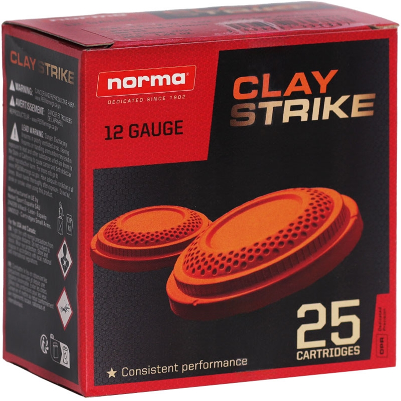 Norma Claystrike 12 Gauge Ammo 2 3/4