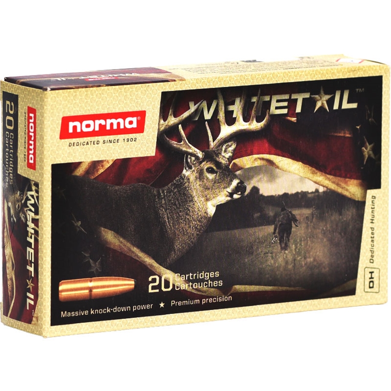 Norma Whitetail 7.65x53mm Argentine Mauser Ammo 174 Grain Soft