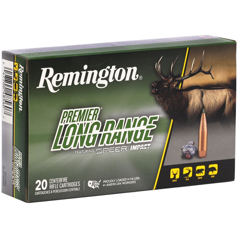 Remington Premier Long Range 7mm Remington Magnum Ammo 175 Grain Polymer Tip - R21343