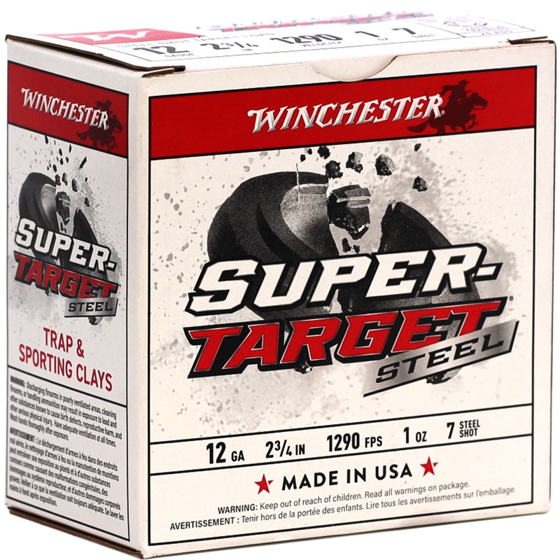 Winchester Super Target 12 Gauge Ammo 2 3/4