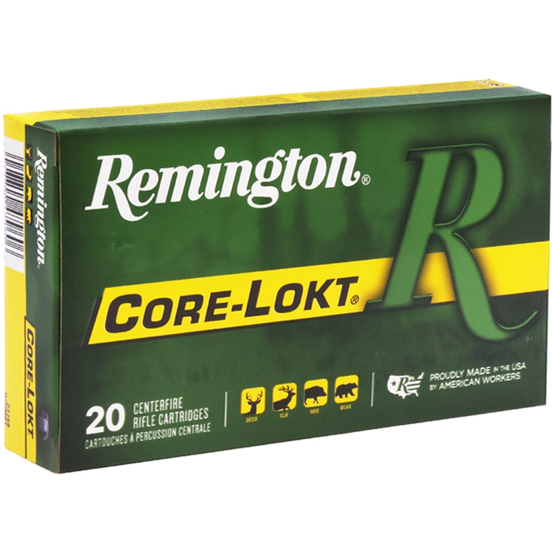 Remington 7mm Rem Ultra Mag Ammo 150 Grain Pointed Soft Point Core Lokt - 27759