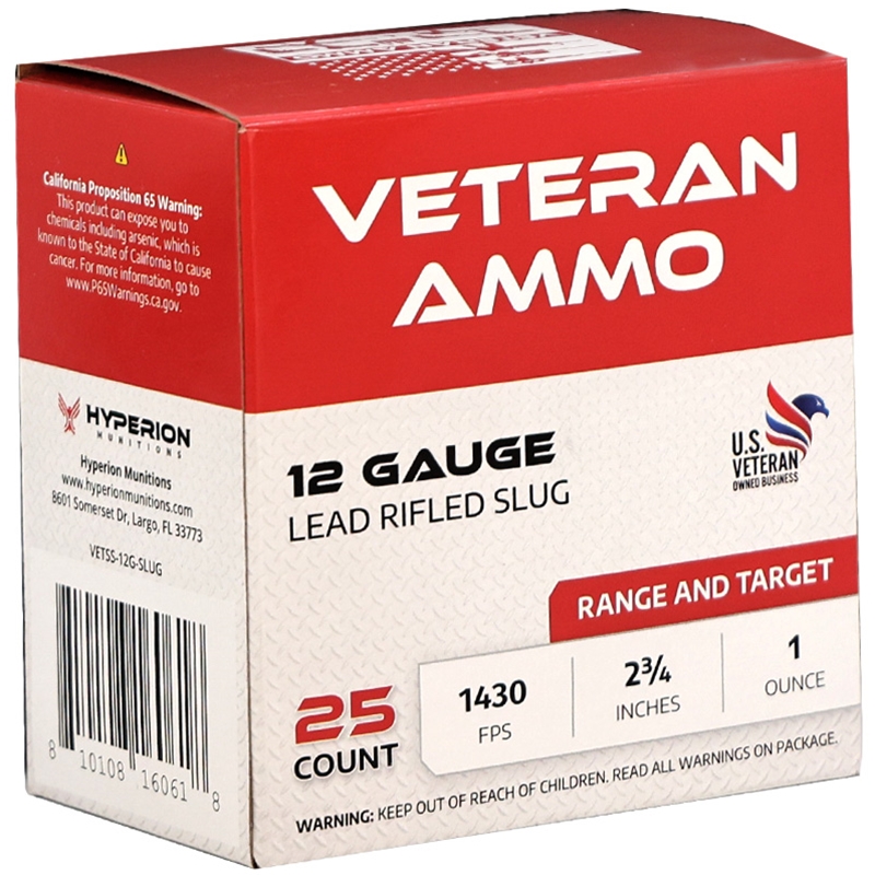 Veteran 12 Gauge Ammo 2 3/4