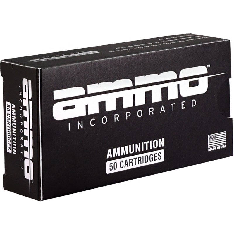 Ammo Inc 9mm Ammo 124 Grain Jacketed Hollow Point - 9124JHP-SRR50