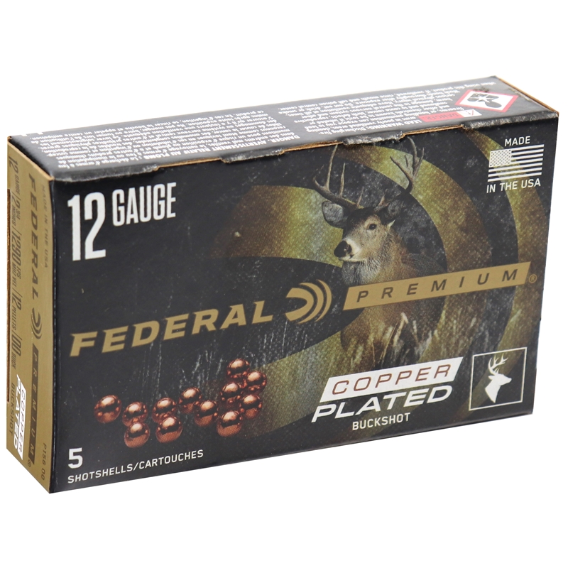 Federal Premium Vital-Shok Ammunition 12 Gauge 2-3/4" Buffered 00