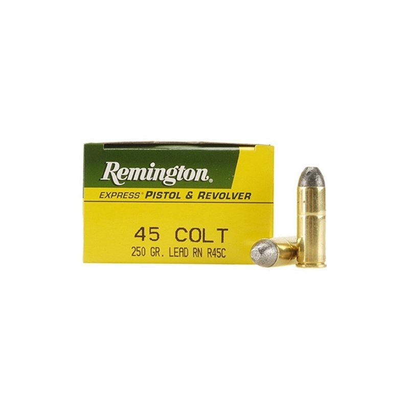 Remington Express 45 Long Colt 250 Grain Lead Round Nose