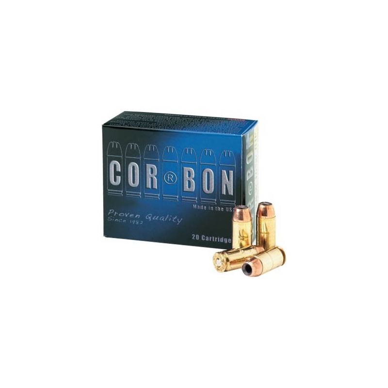 Cor-Bon Self-Defense 10mm AUTO Ammo 150 Grain JHP