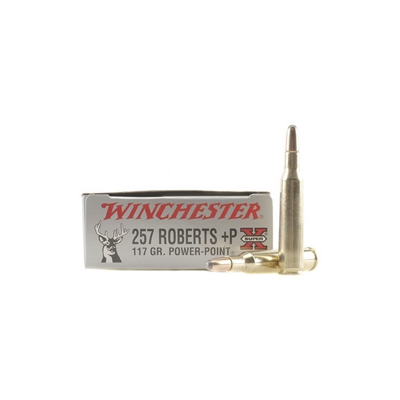 Winchester Super-X 257 Roberts +P 117 Grain Power-Point