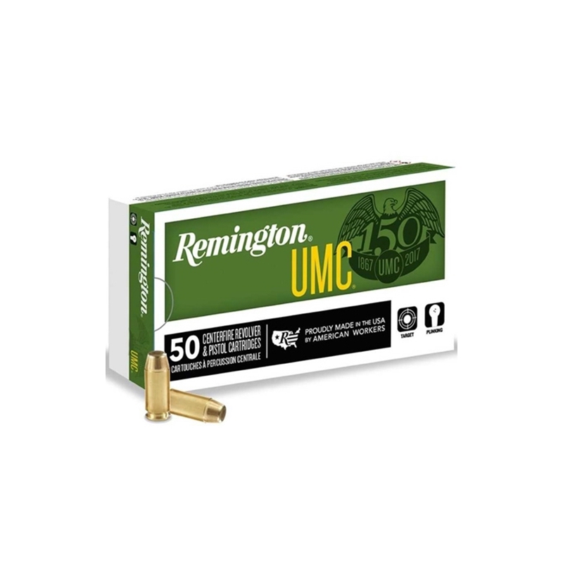 Remington UMC 40 S&W Ammo 165 Grain FMJ