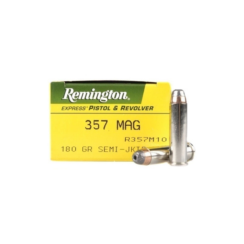 Remington Express 357 Magnum 180 Grain Semi-Jacketed Hollow Point