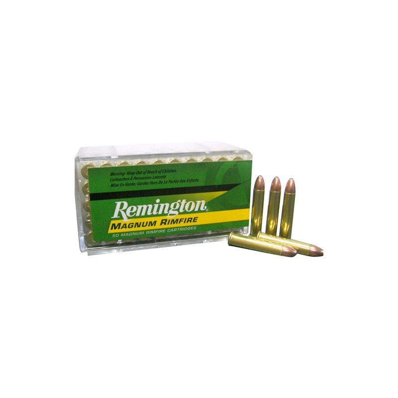Remington 22 WMR Ammo 40 Grain Jacketed Hollow Point