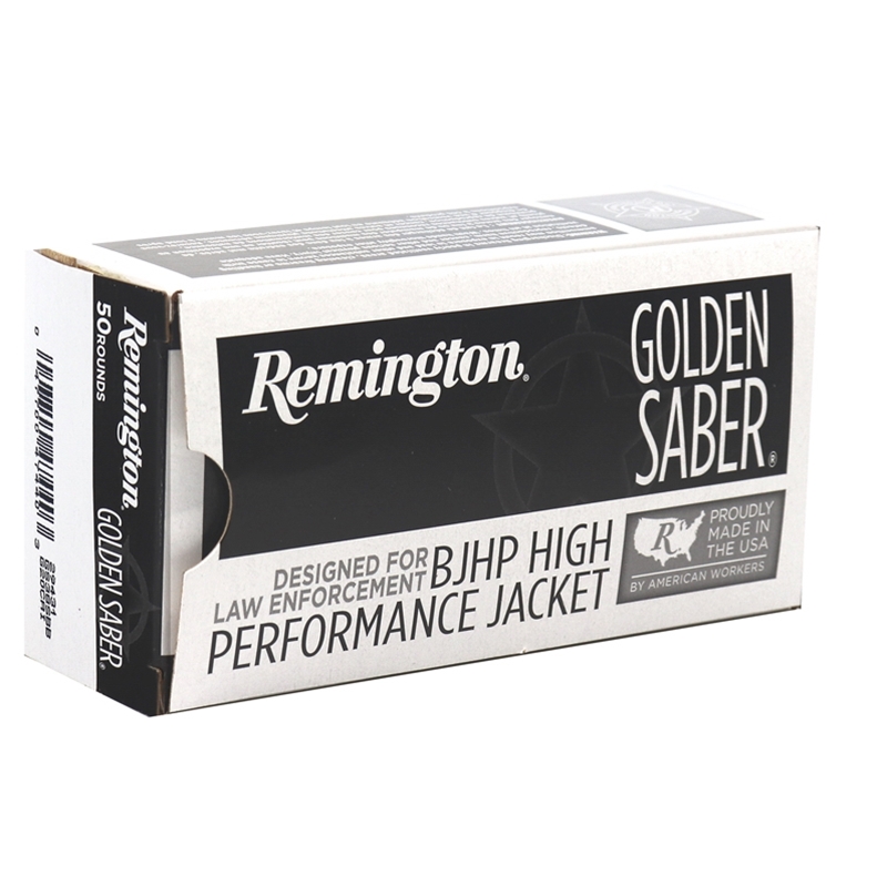 Remington Golden Saber 38 Special Ammo 125 Grain +P Brass JHP
