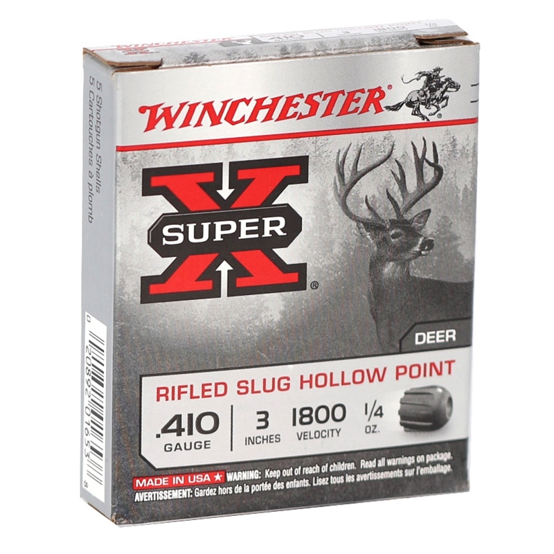Winchester Super-X 410 Bore 3" 1/4 oz Rifled Slug