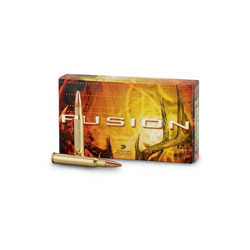 Federal Fusion 270 Winchester Ammo 130 Grain Spitzer Boat Tail SP