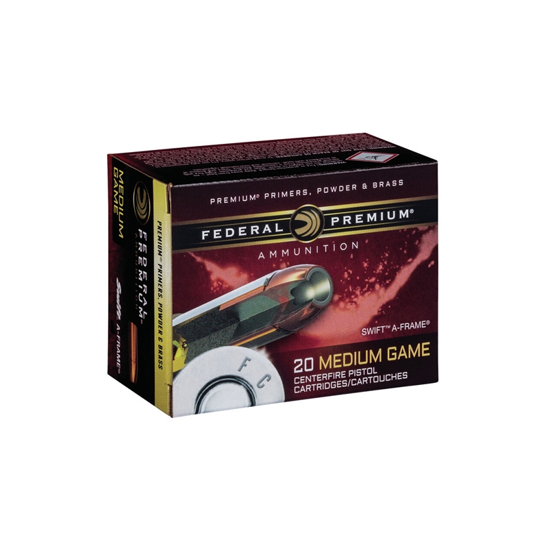 Federal Premium Vital-Shok 357 Magnum Ammo 140 Grain Barnes Expander