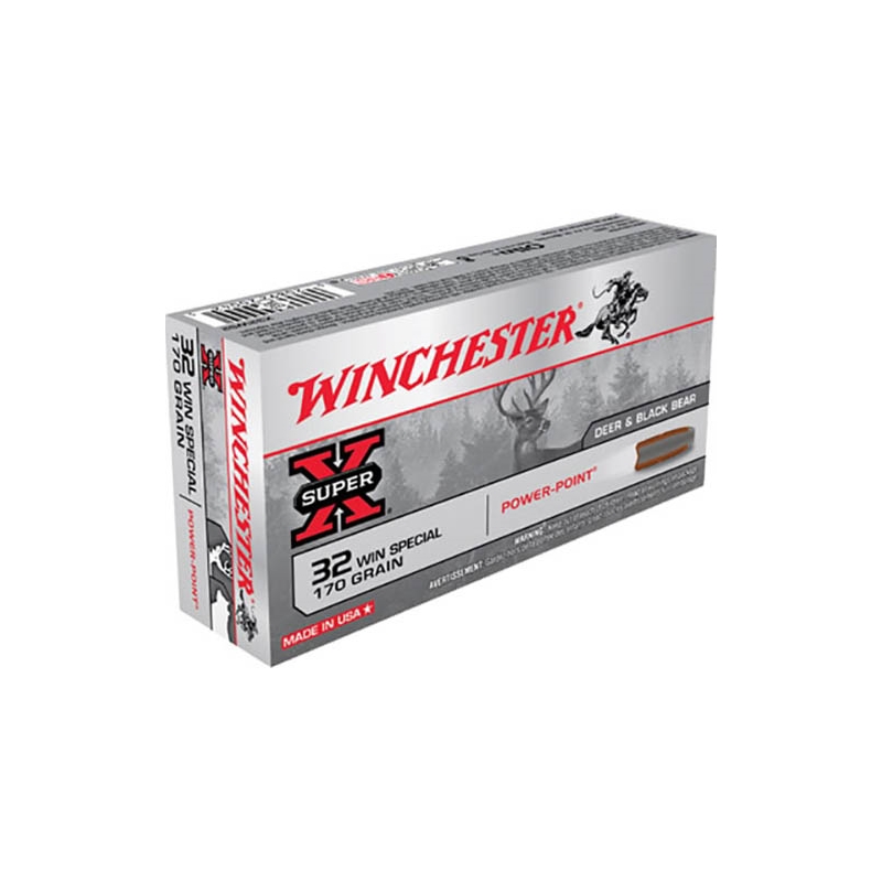 Winchester Super-X 32 Winchester Special 170 Grain Power-Point