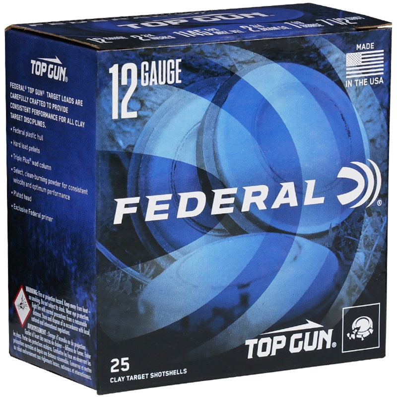 Federal Top Gun Lite 12 Gauge Ammo 2 3/4
