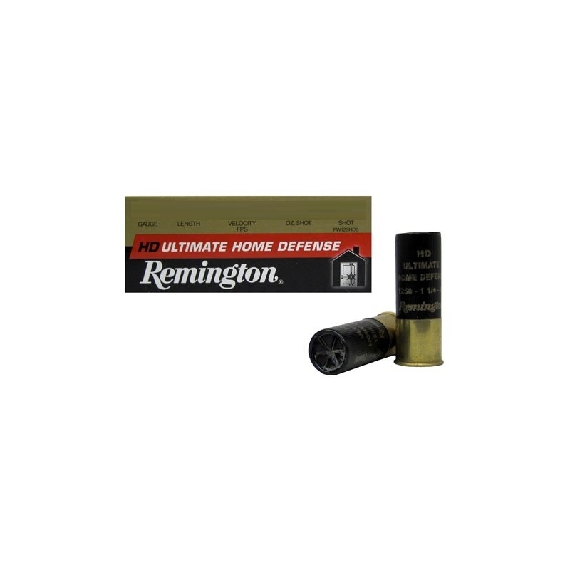 Remington Ultimate Home Defense 12 Gauge 2-3/4" 1-1/4 oz 2x4 Shot