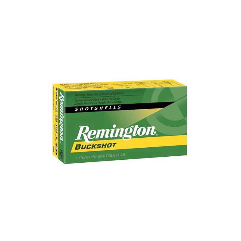 Remington Express 12 Gauge Ammo 2 3/4" 000 Buckshot 8 Pellets