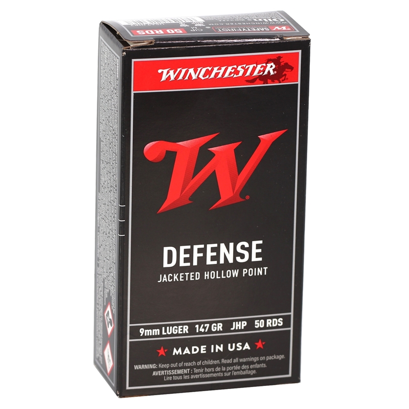Winchester Usa 9mm Luger 147 Grain Jhp