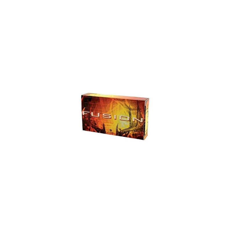 338 Winchester Magnum Ammo-Federal Fusion Ammunition 225 Grain Spitzer Boat Tail Ammo