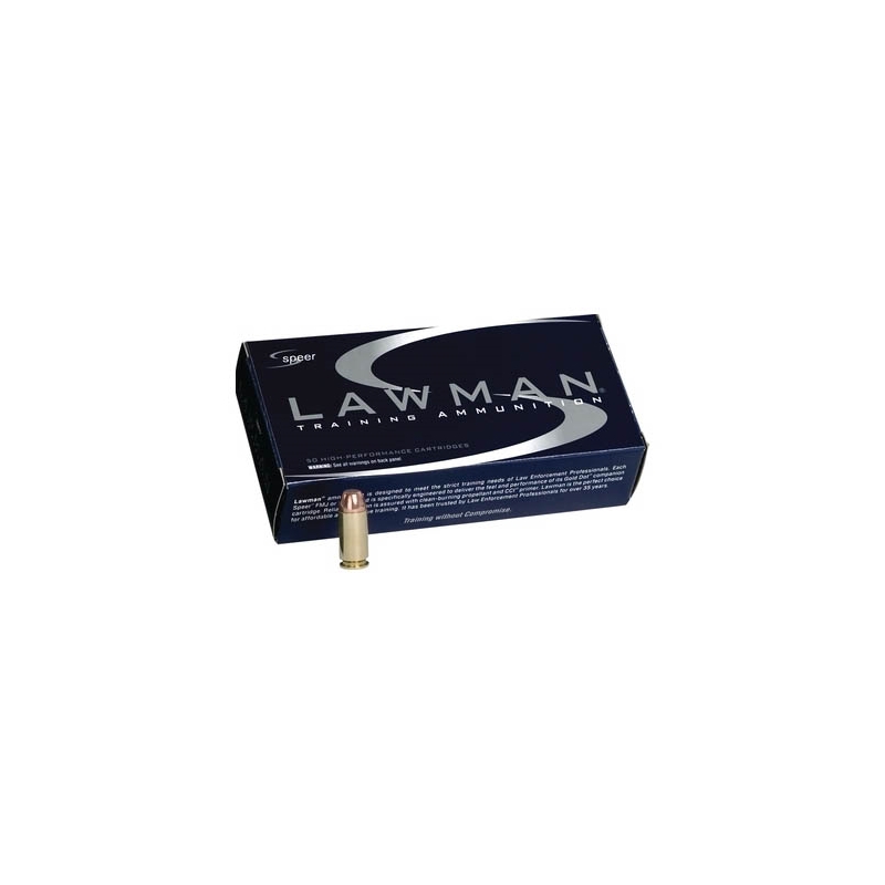 Speer Lawman 45 ACP AUTO Ammo 185 Grain Total Metal Jacket - 53654