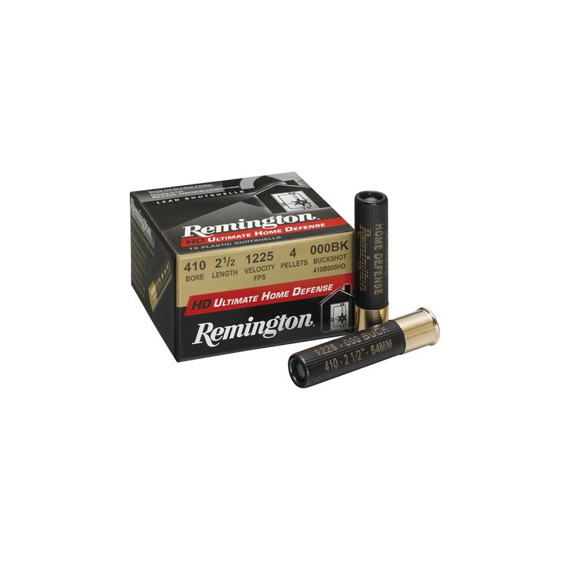 Remington Ultimate Home Defense 410 Ga Ammo 2 1/2" 000 Buckshot