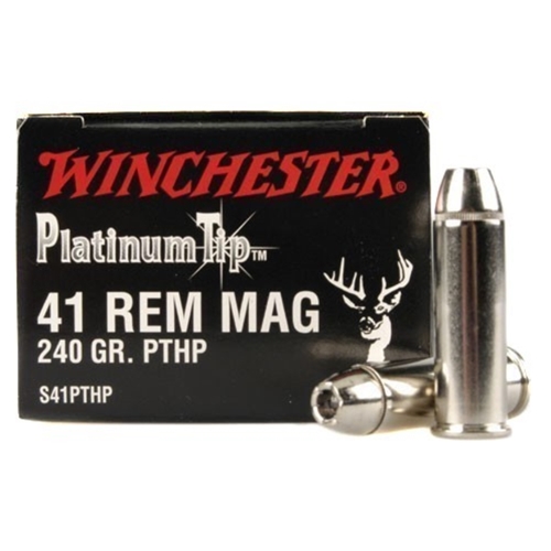Winchester Supreme Elite 41 Remington Magnum 240 Grain PTHP