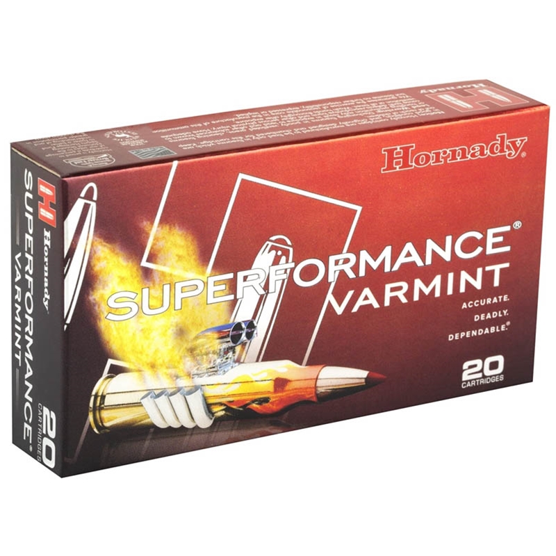 Hornady Superformance 223 Ammo 53 Grain V-Max - 8025