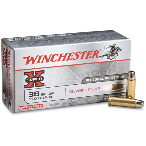 Winchester Super X 38 Special 110 Grain Hollow Point