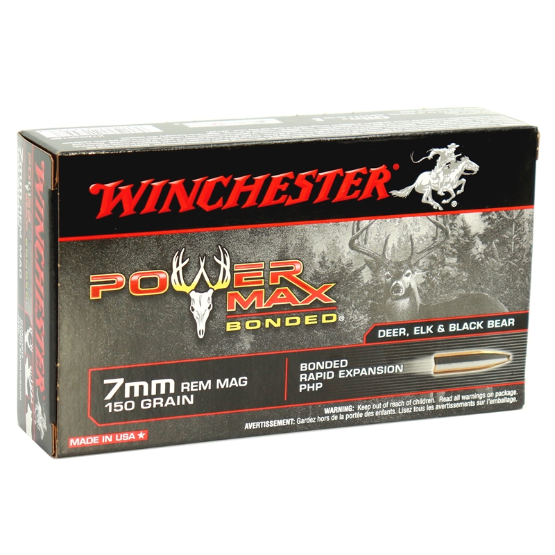 Winchester Super-X Power Max 7mm Rem Mag 150 Grain BP HP