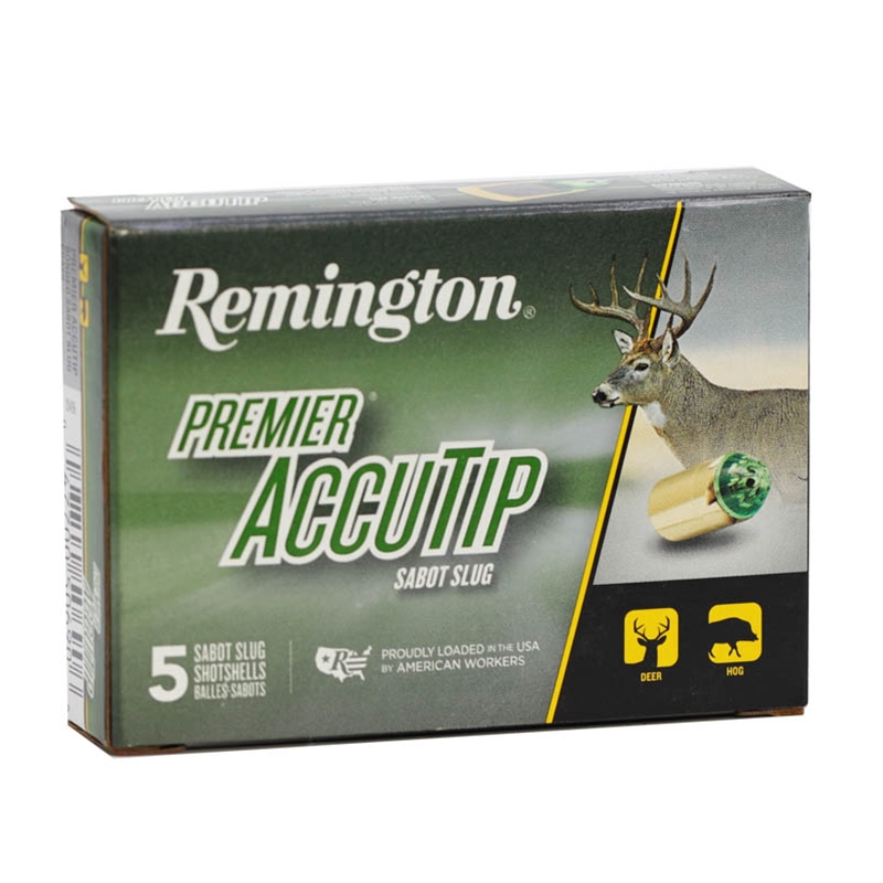 Remington Premier AccuTip 20 Gauge Ammo 260 Grain 3” Sabot Slug