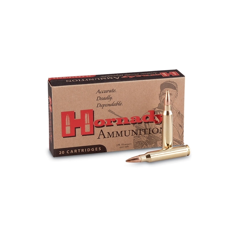 Hornady Custom 300 Winchester Magnum 150 Grain Spire Point Boat Tail Ammunition