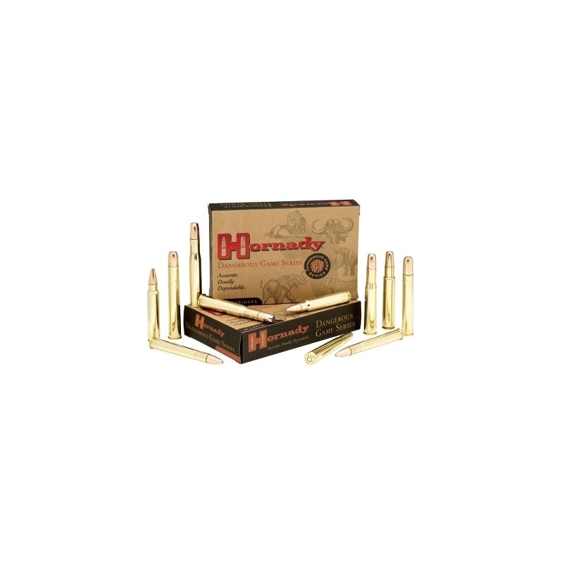 Hornady Dangerous Game Superformance 458 Winchester Magnum 500 Grain Flat Nose Ammunition