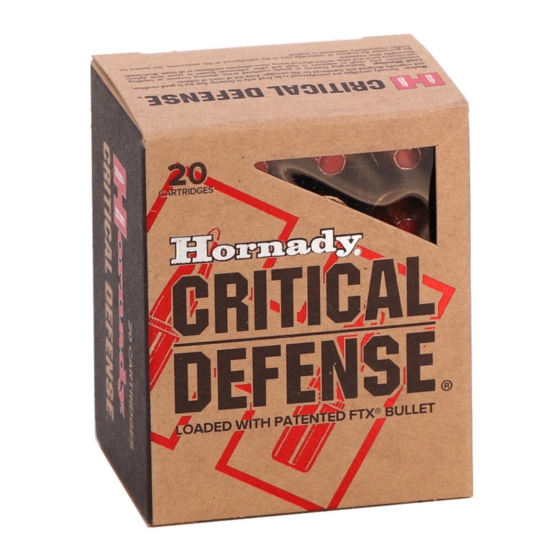 Hornady Critical Defense 44 Special Ammo 165 Gr FTX Ammo Deals